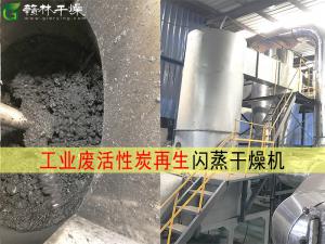 工業(yè)廢活性炭再生閃蒸干燥機(jī)
